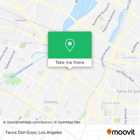 Tacos Don Goyo map