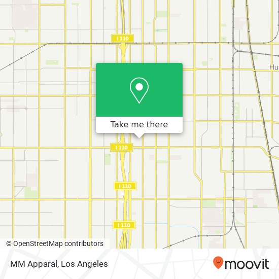 Mapa de MM Apparal, 152 W 84th Pl Los Angeles, CA 90003