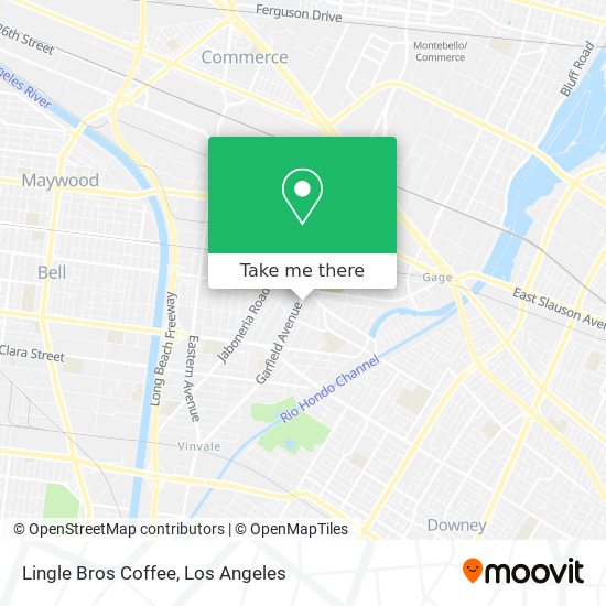 Lingle Bros Coffee map