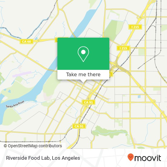 Riverside Food Lab, 3605 Market St Riverside, CA 92501 map
