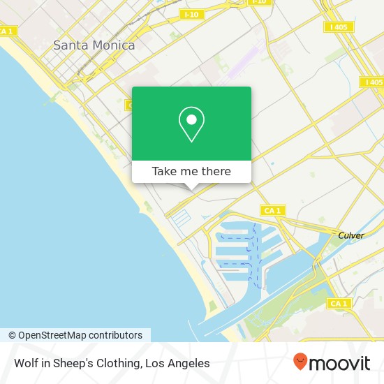Wolf in Sheep's Clothing, 1616 Abbot Kinney Blvd Venice, CA 90291 map
