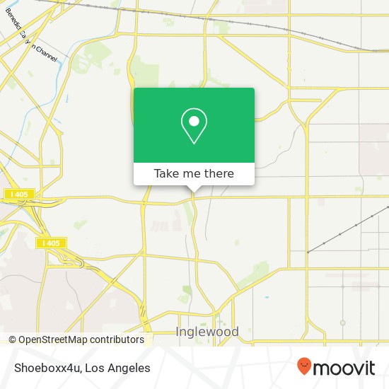 Mapa de Shoeboxx4u, 5640 S La Brea Ave Los Angeles, CA 90056