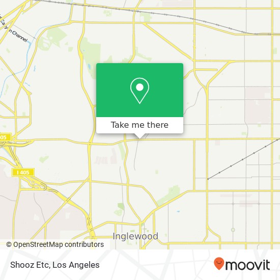 Mapa de Shooz Etc, 4442 W Slauson Ave Los Angeles, CA 90043