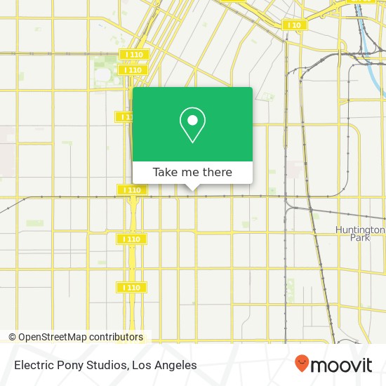 Mapa de Electric Pony Studios