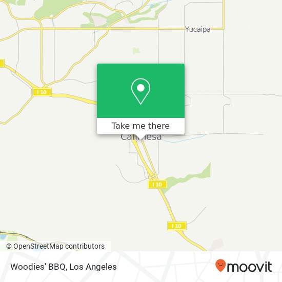 Woodies' BBQ, 950 Calimesa Blvd Calimesa, CA 92320 map