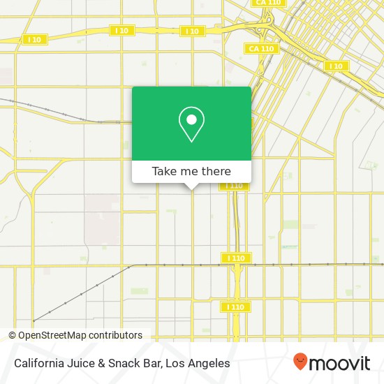 California Juice & Snack Bar, 4369 S Vermont Ave Los Angeles, CA 90037 map