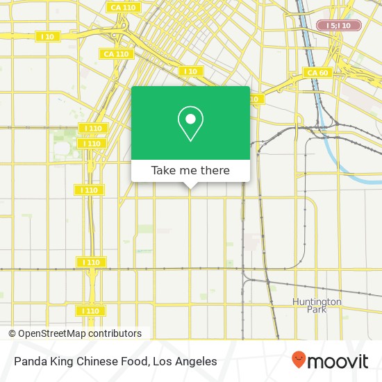 Panda King Chinese Food, 4310 S Central Ave Los Angeles, CA 90011 map