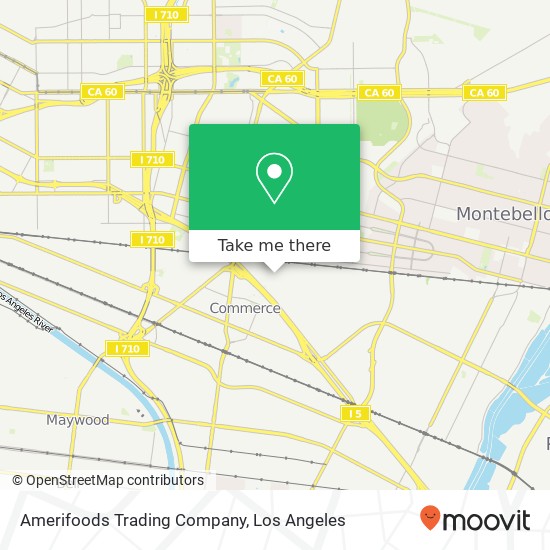 Amerifoods Trading Company, 600 Citadel Dr Los Angeles, CA 90040 map