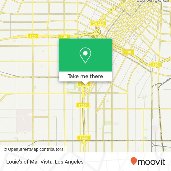 Louie's of Mar Vista, 3821 S Grand Ave Los Angeles, CA 90037 map