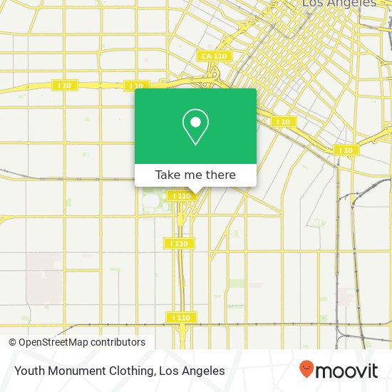 Youth Monument Clothing, 240 W 37th Pl Los Angeles, CA 90007 map