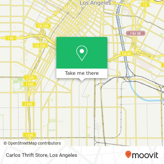 Carlos Thrift Store, 2620 Hooper Ave Los Angeles, CA 90011 map