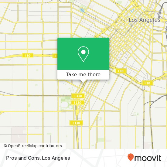 Pros and Cons, 3019 S Flower St Los Angeles, CA 90007 map