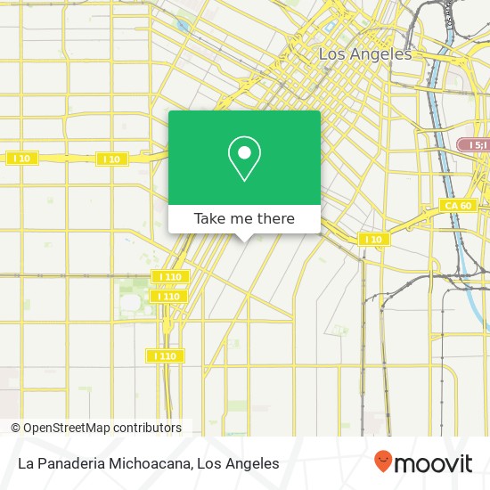 La Panaderia Michoacana, 258 E Adams Blvd Los Angeles, CA 90011 map