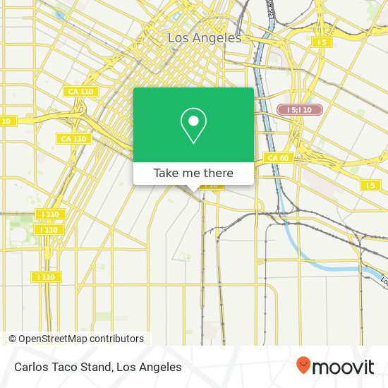Carlos Taco Stand, 1501 E Washington Blvd Los Angeles, CA 90021 map