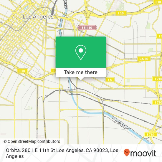 Orbita, 2801 E 11th St Los Angeles, CA 90023 map