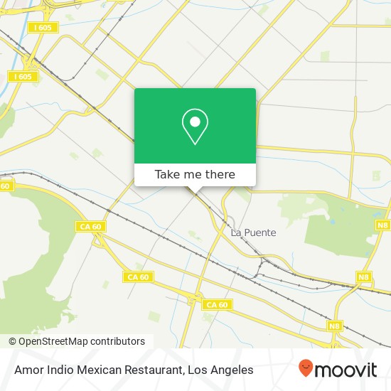 Amor Indio Mexican Restaurant, 15200 E Valley Blvd Industry, CA 91746 map