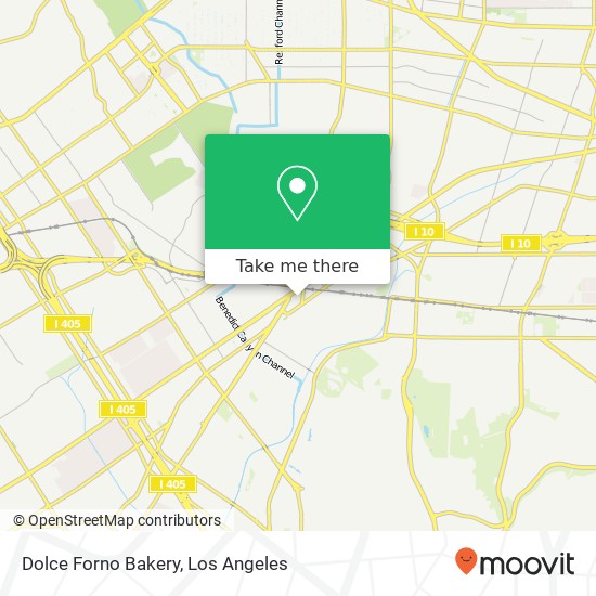 Mapa de Dolce Forno Bakery, 3828 Willat Ave Culver City, CA 90232