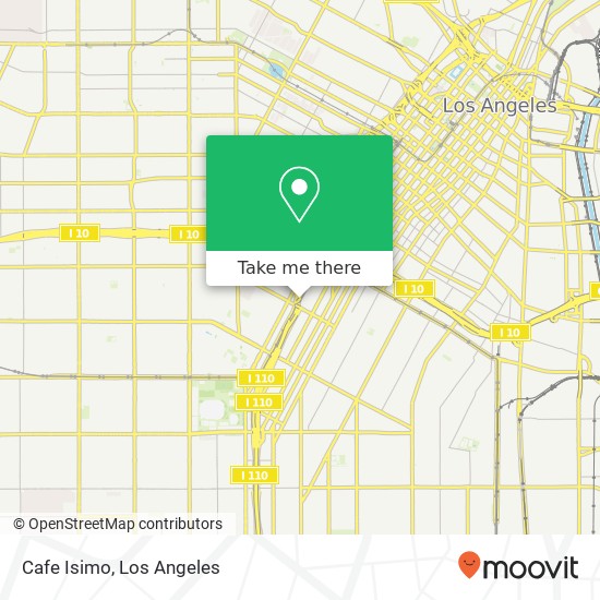 Cafe Isimo, 2400 S Flower St Los Angeles, CA 90007 map