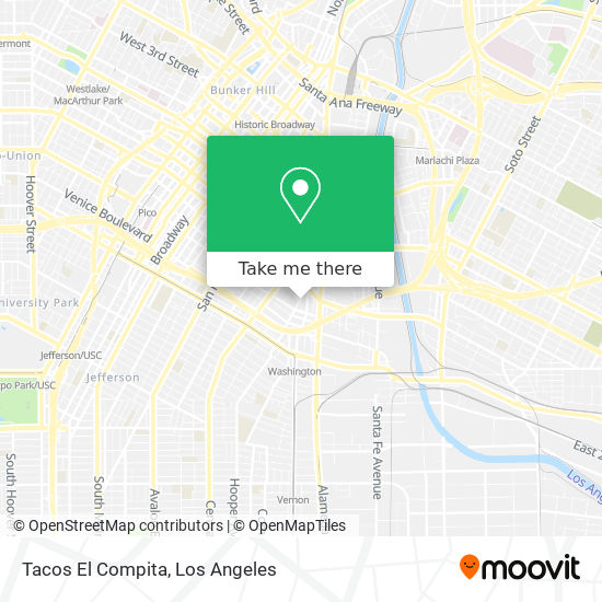 Tacos El Compita map