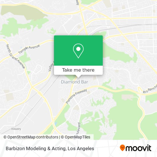 Barbizon Modeling & Acting map