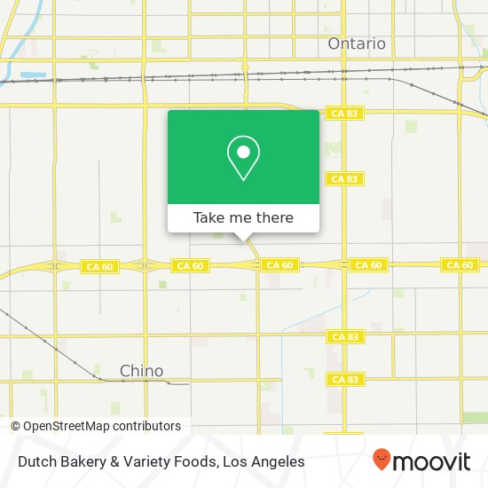 Dutch Bakery & Variety Foods, 1051 W Philadelphia St Ontario, CA 91762 map