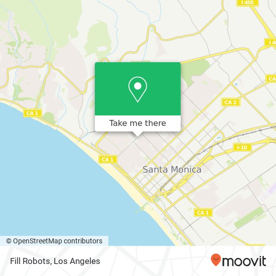 Fill Robots, Montana Ave Santa Monica, CA 90403 map