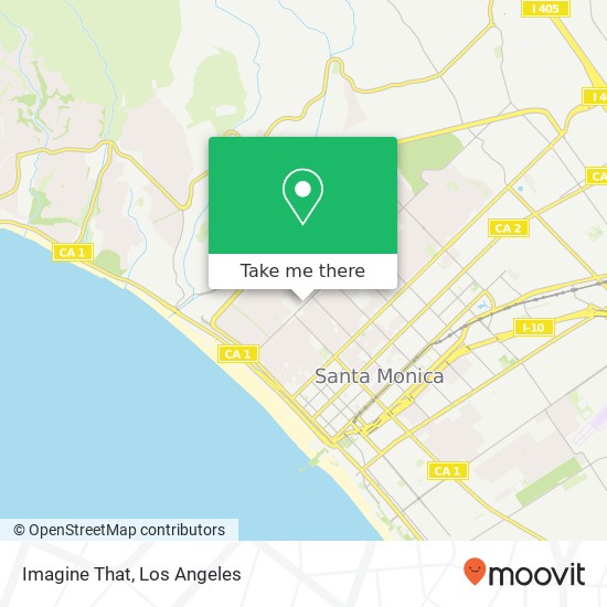 Imagine That, 927 Montana Ave Santa Monica, CA 90403 map