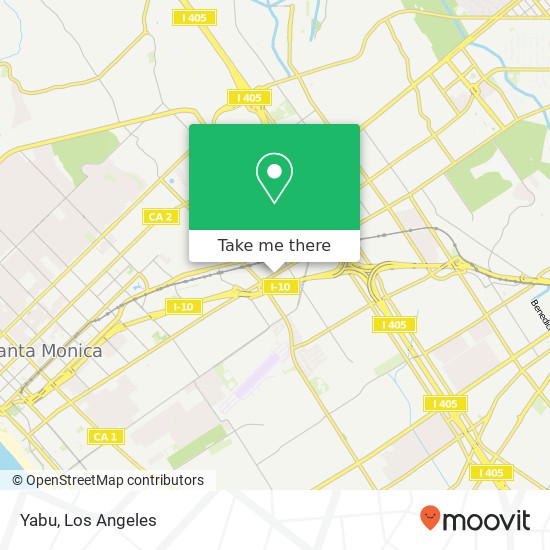 Mapa de Yabu, 11820 W Pico Blvd Los Angeles, CA 90064