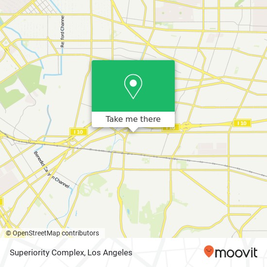 Mapa de Superiority Complex, 5746 W Adams Blvd Los Angeles, CA 90016