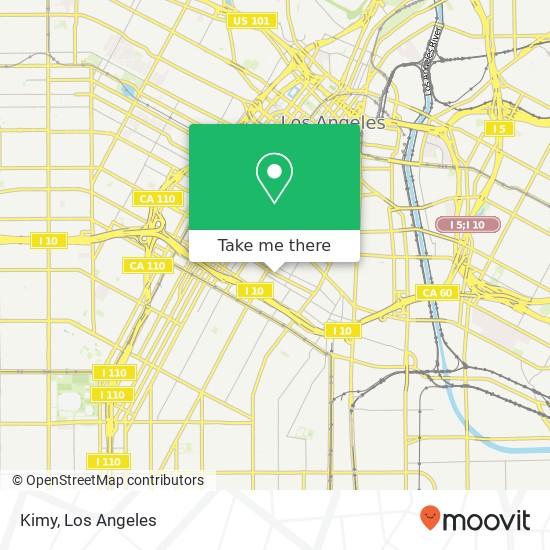 Mapa de Kimy, 740 E Pico Blvd Los Angeles, CA 90021
