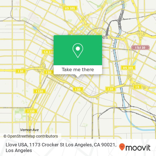 Llove USA, 1173 Crocker St Los Angeles, CA 90021 map