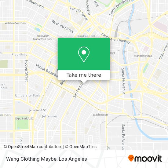 Mapa de Wang Clothing Maybe