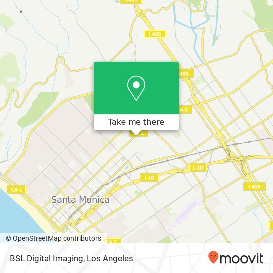 Mapa de BSL Digital Imaging, 3200 Santa Monica Blvd Santa Monica, CA 90404