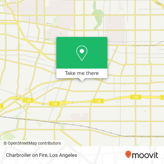 Mapa de Charbroiler on Fire, W 17th St Los Angeles, CA 90019