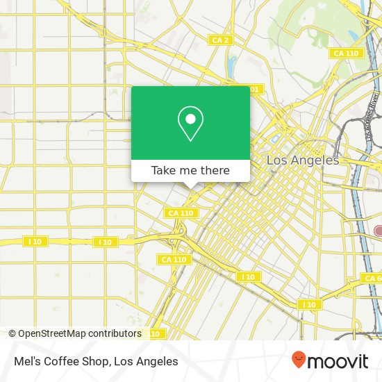 Mel's Coffee Shop, 1300 W Olympic Blvd Los Angeles, CA 90015 map