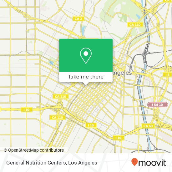 General Nutrition Centers, 700 S Flower St Los Angeles, CA 90017 map