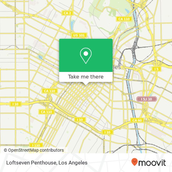 Loftseven Penthouse map