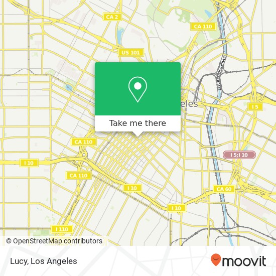 Mapa de Lucy, 750 S Broadway Los Angeles, CA 90014