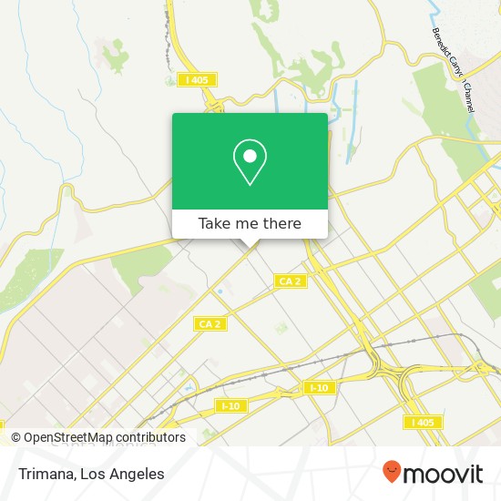 Mapa de Trimana, 11601 Wilshire Blvd Los Angeles, CA 90025