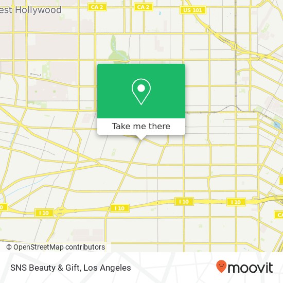 SNS Beauty & Gift, 1032 Crenshaw Blvd Los Angeles, CA 90019 map