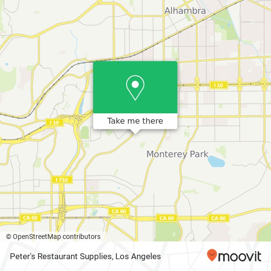 Peter's Restaurant Supplies, 540 Monterey Pass Rd Monterey Park, CA 91754 map