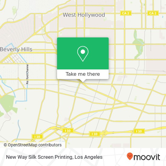 New Way Silk Screen Printing, 6011 W Olympic Blvd Los Angeles, CA 90036 map