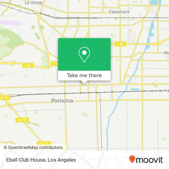 Ebell Club House map