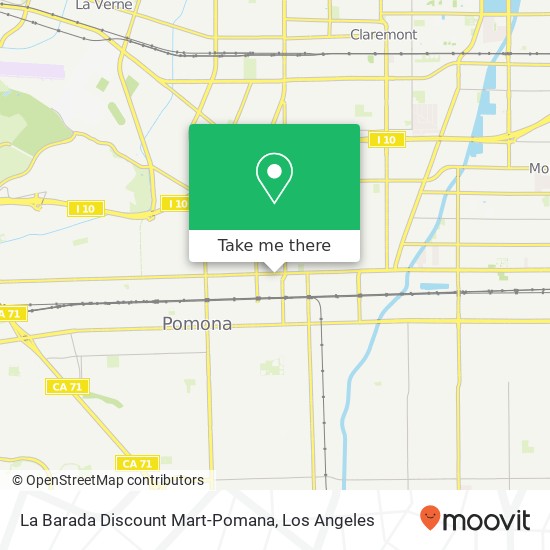 La Barada Discount Mart-Pomana, 638 E Holt Ave Pomona, CA 91767 map