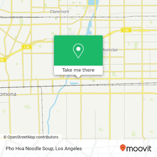 Pho Hoa Noodle Soup, 4432 Holt Blvd Montclair, CA 91763 map