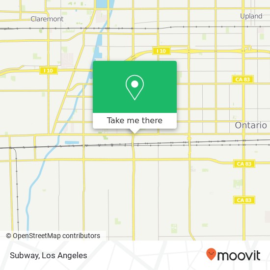 Subway, 5321 Holt Blvd Montclair, CA 91763 map