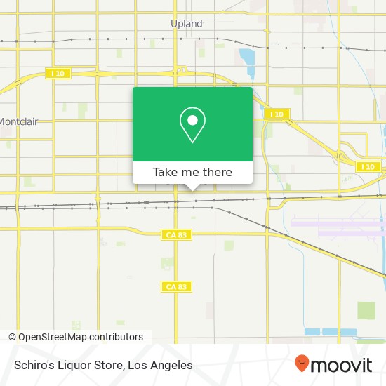 Mapa de Schiro's Liquor Store