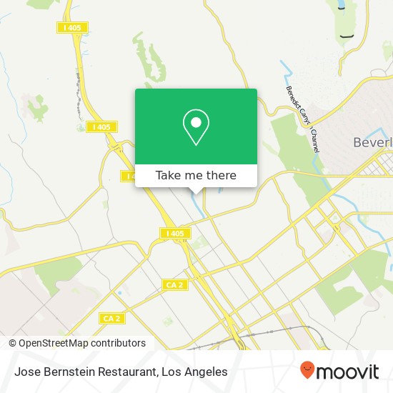 Jose Bernstein Restaurant, 935 Broxton Ave Los Angeles, CA 90024 map