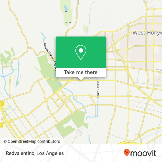 Mapa de Redvalentino, 9600 Wilshire Blvd Beverly Hills, CA 90212
