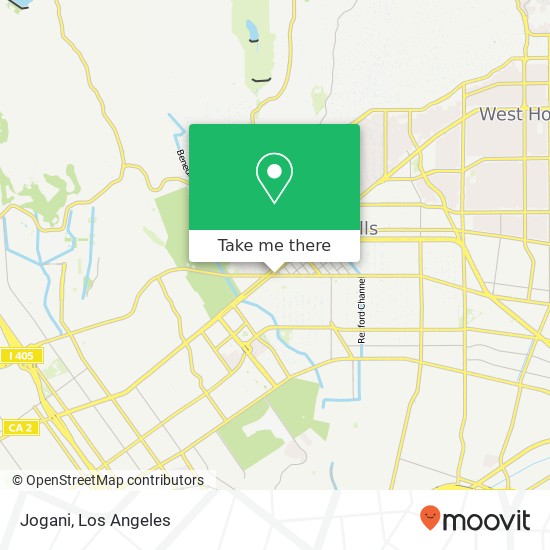 Mapa de Jogani, 9777 Wilshire Blvd Beverly Hills, CA 90212